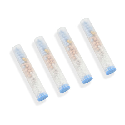 SUMERAIN S3244I-XX Replacement Filter Cartridge (4-Pack ), 4 Stage Shower Filter Universal Replacement Cartridge Hard Water Purifier Removes Chlorine, Heavy Metals