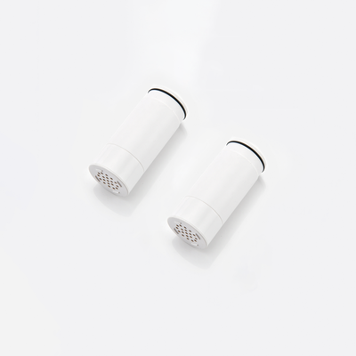 SUMERAIN S7938-GG Replacement Filter Cartridge  (2-Pack ), Removes Chlorine , Heavy Metals, Soften Hard Water