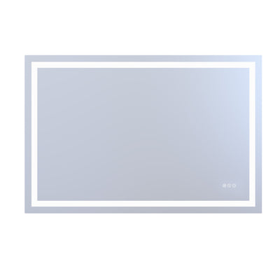 Sumerain 48" x 32" LED Bathroom Mirror — Dimmable Backlit & Front‑Lit Smart Vanity Mirror, Anti‑Fog, 3 Color Temperatures, Memory Function, Tempered Glass, ETL Listed