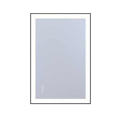 Sumerain 24"x36" LED Bathroom Mirror with Front Lit & Backlit, Smart Dimmable Brightness Vanity Mirror for Wall, Anti-Fog, Memory Function, 3 Color Modes