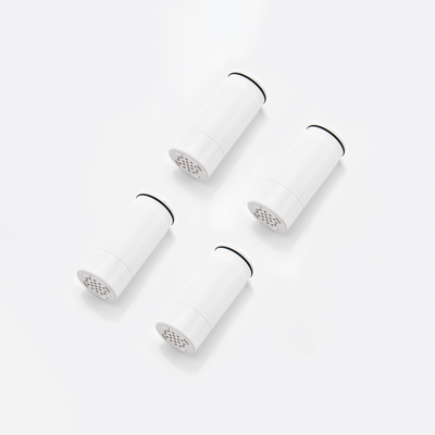 SUMERAIN S7938-GG Replacement Filter Cartridge  (4-Pack ), Removes Chlorine , Heavy Metals, Soften Hard Water