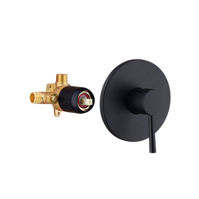 Single Function Pressure Balance valve and trim for shower faucet