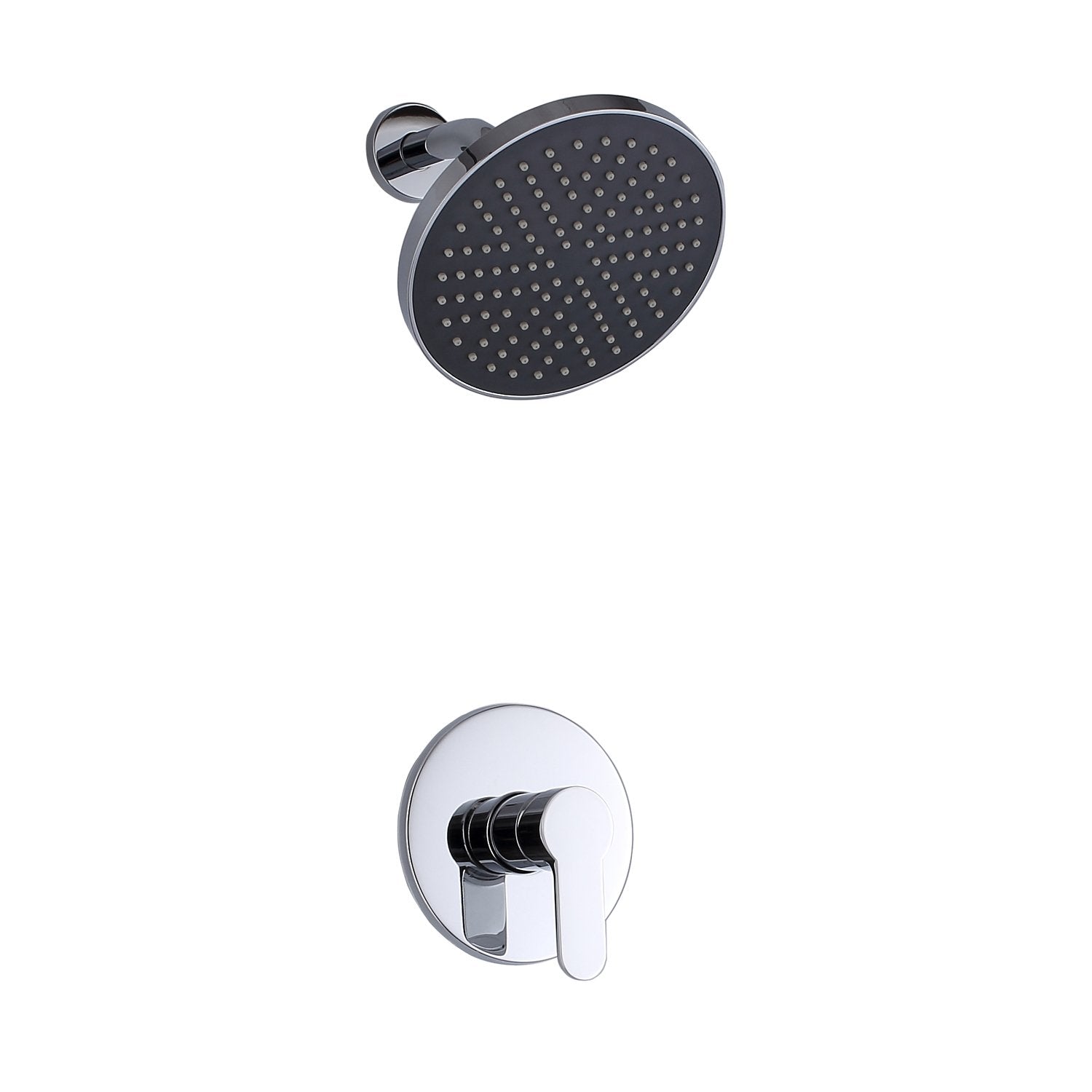 Juego de grifo de ducha negro mate con equilibrio de presión y válvulas de  retención - Sumerain Faucet Direct Sales