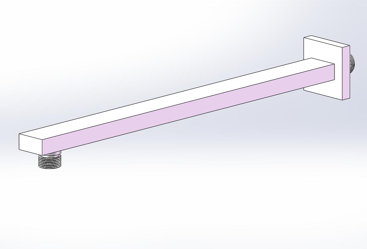 Sumerain shower arm replacement part Chrome Sumerain Faucet Direct